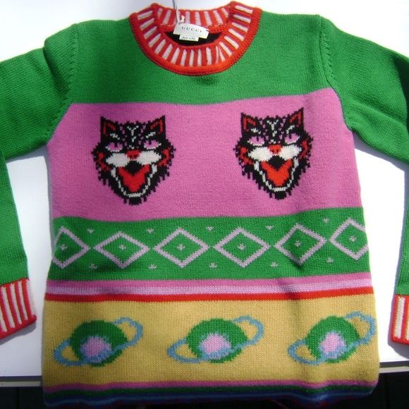 GUCCI WOOL/CASHMERE SWEATER NWT - Picture 2 of 6